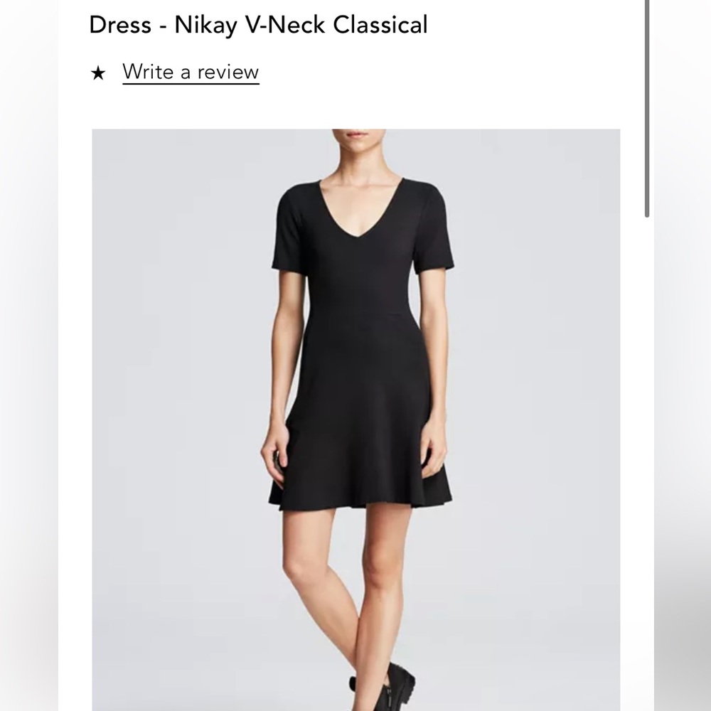Theory Nikay V Classic Dress